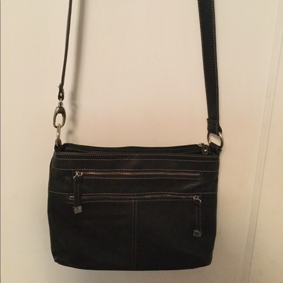 tignanello black crossbody